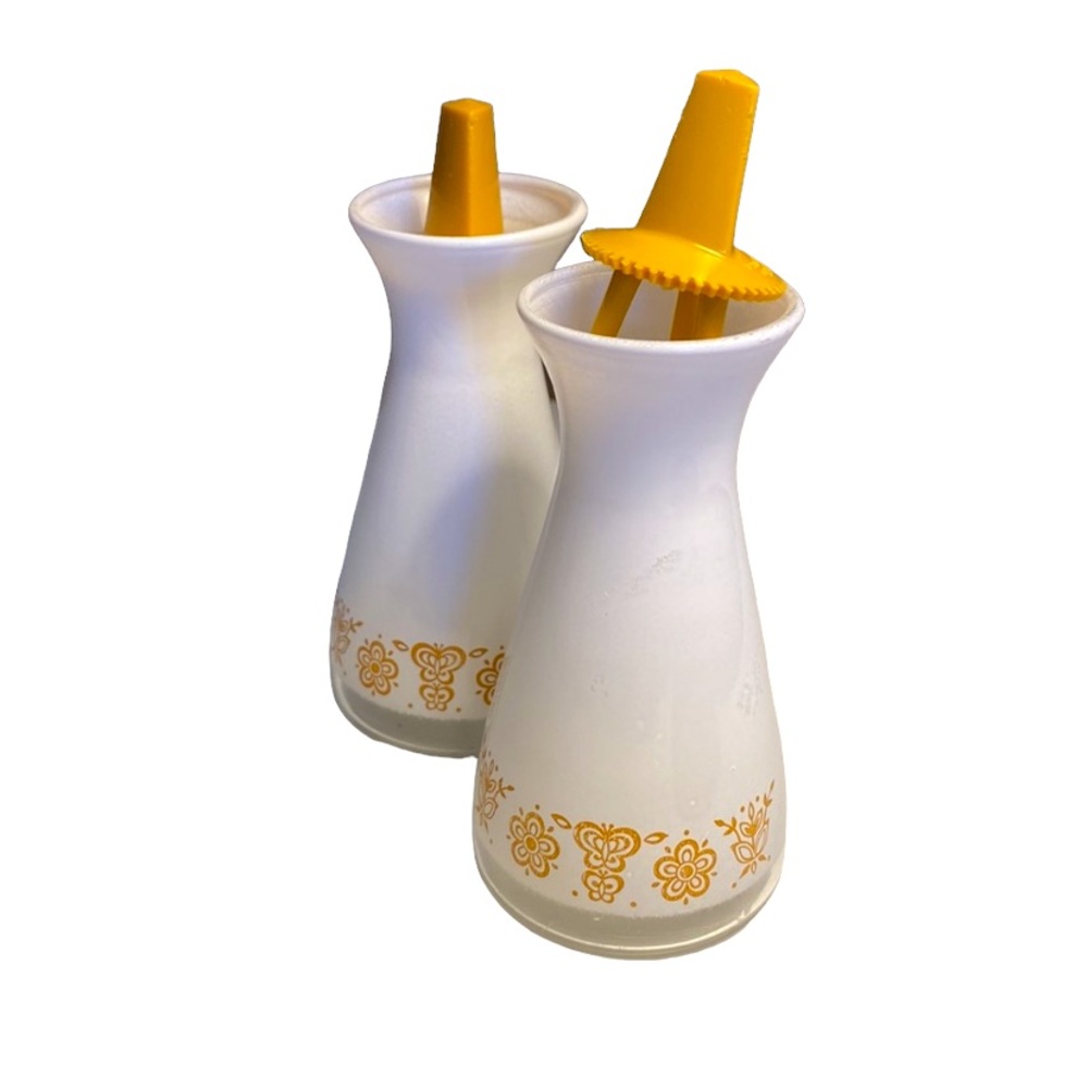 Pyrex Salt and Pepper Shakers